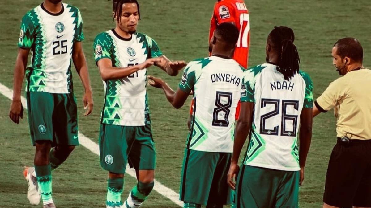 Olisa Ndah made his Super Eagles debut against Guinea Bissau on Wednesday