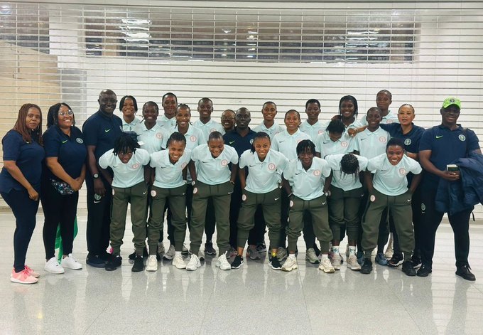 Nigeria's U-17 Women's national team showcased an outstanding performance as they secured a convincing 6-0 victory over Central African Republic in the first leg of their second qualification round for the 2024 FIFA U-17 Women's World Cup.