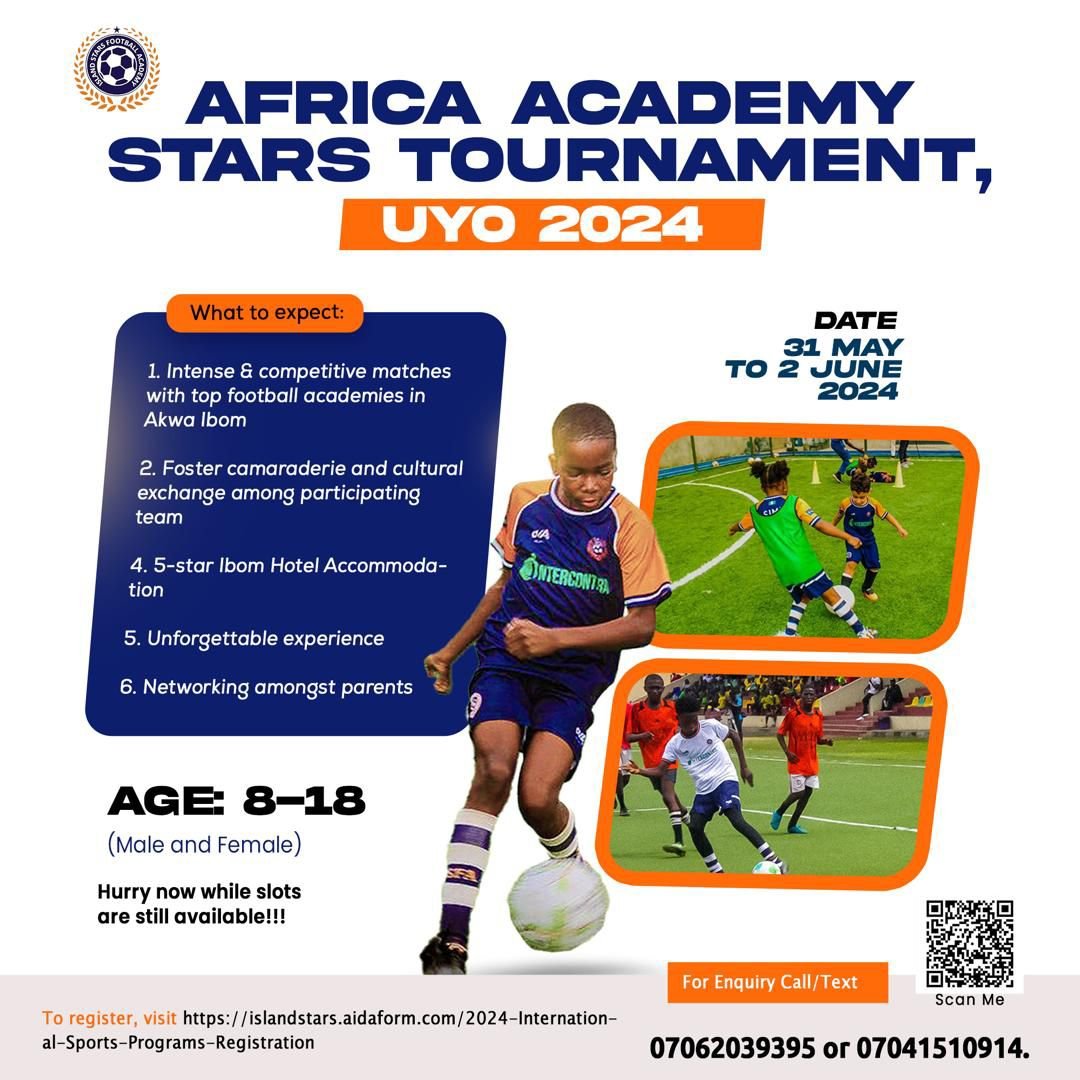 Uyo to host Africa Academy Stars tournament