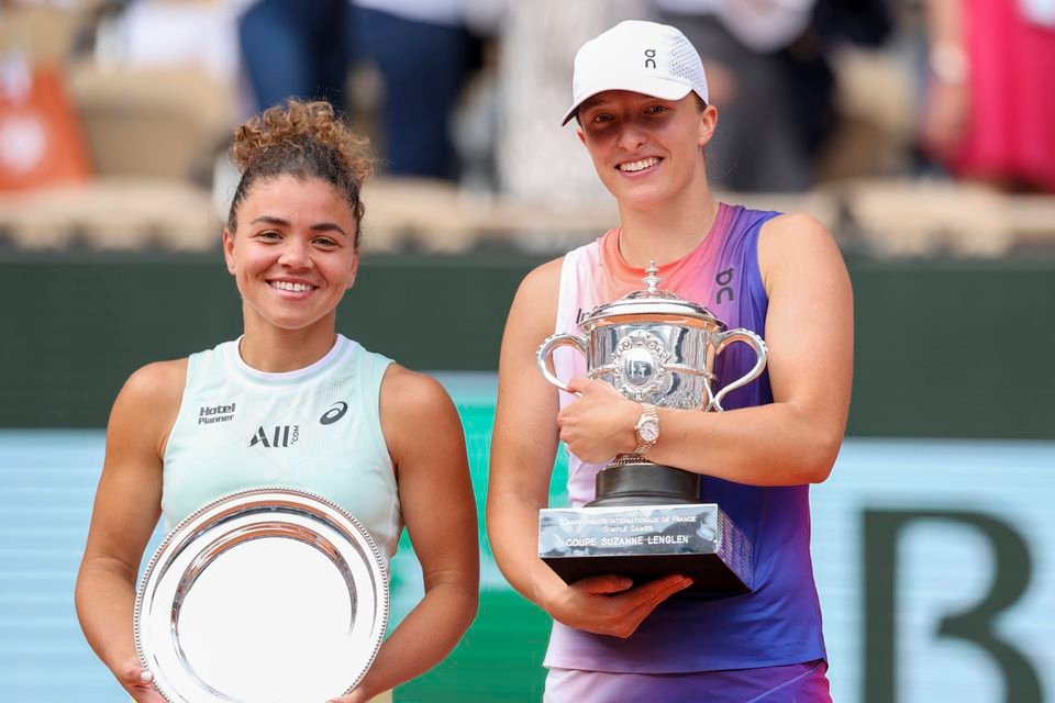 Swiatek, the Women’s World No. 1, defeated Jasmine Paolini