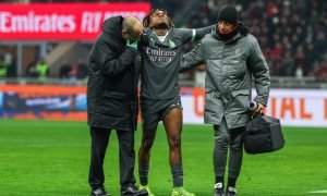 Super Eagles winger Samuel Chukwueze will be absent for AC Milan’s upcoming Italian Super Cup semi-final against Juventus in Riyadh.