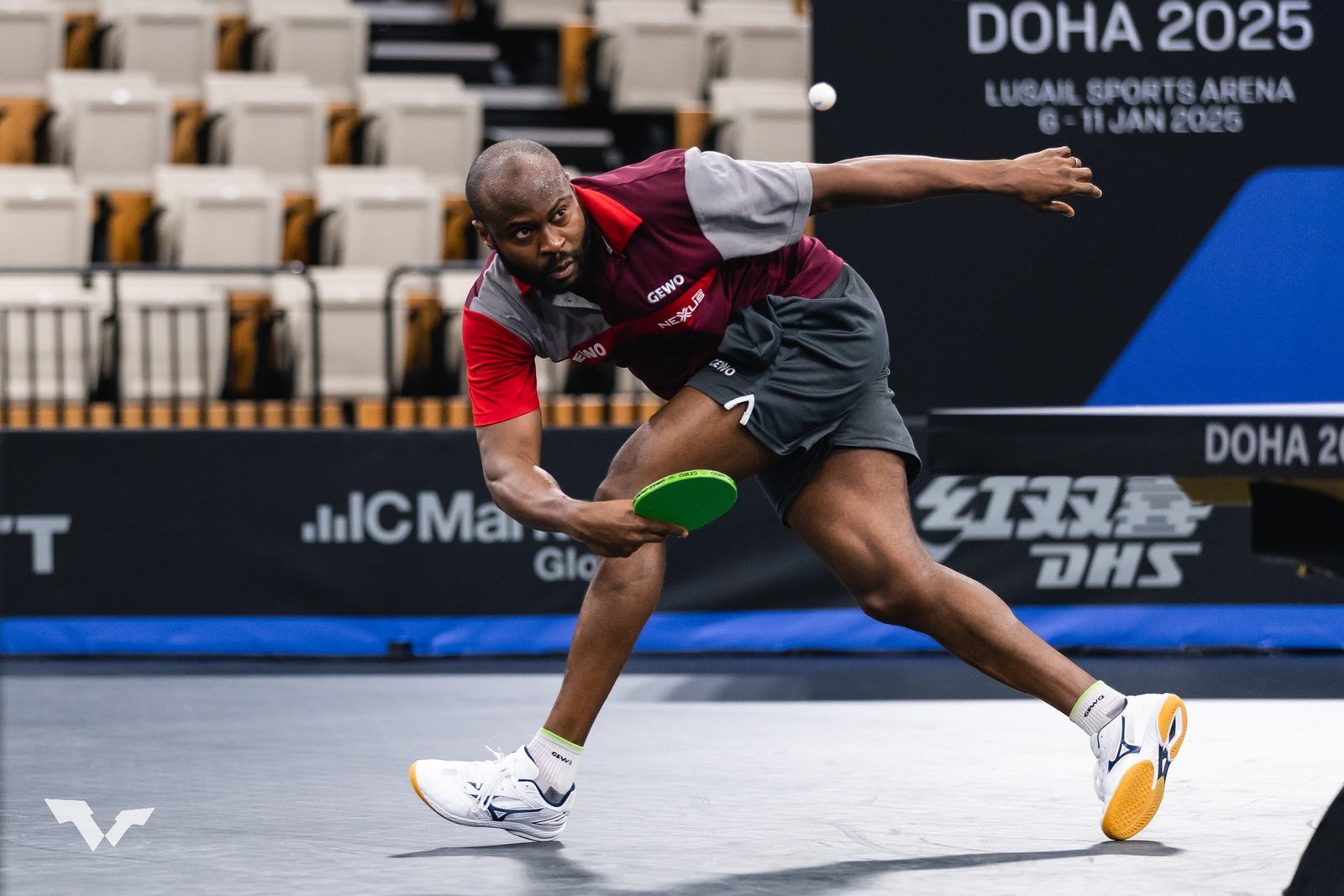 Aruna Quadri saw his hopes of claiming the ₦15 million at the 2025 WTT Doha Contender dashed after a semi-final loss to Tomokazu Harimoto.