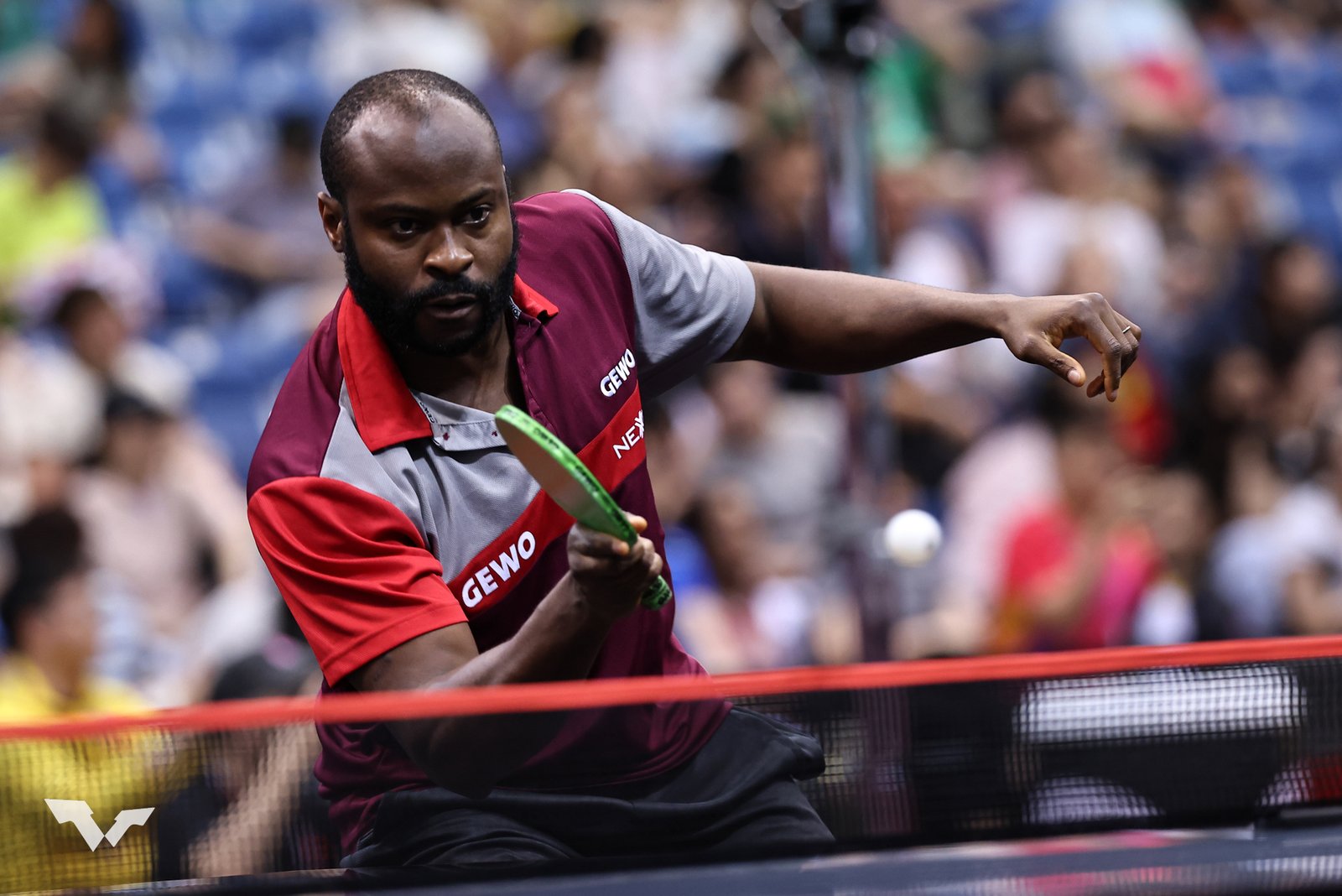Aruna Quadri suffered a disappointing 3-1 defeat to Brazil’s Hugo Calderano in the second round of the Singapore Smash 2025