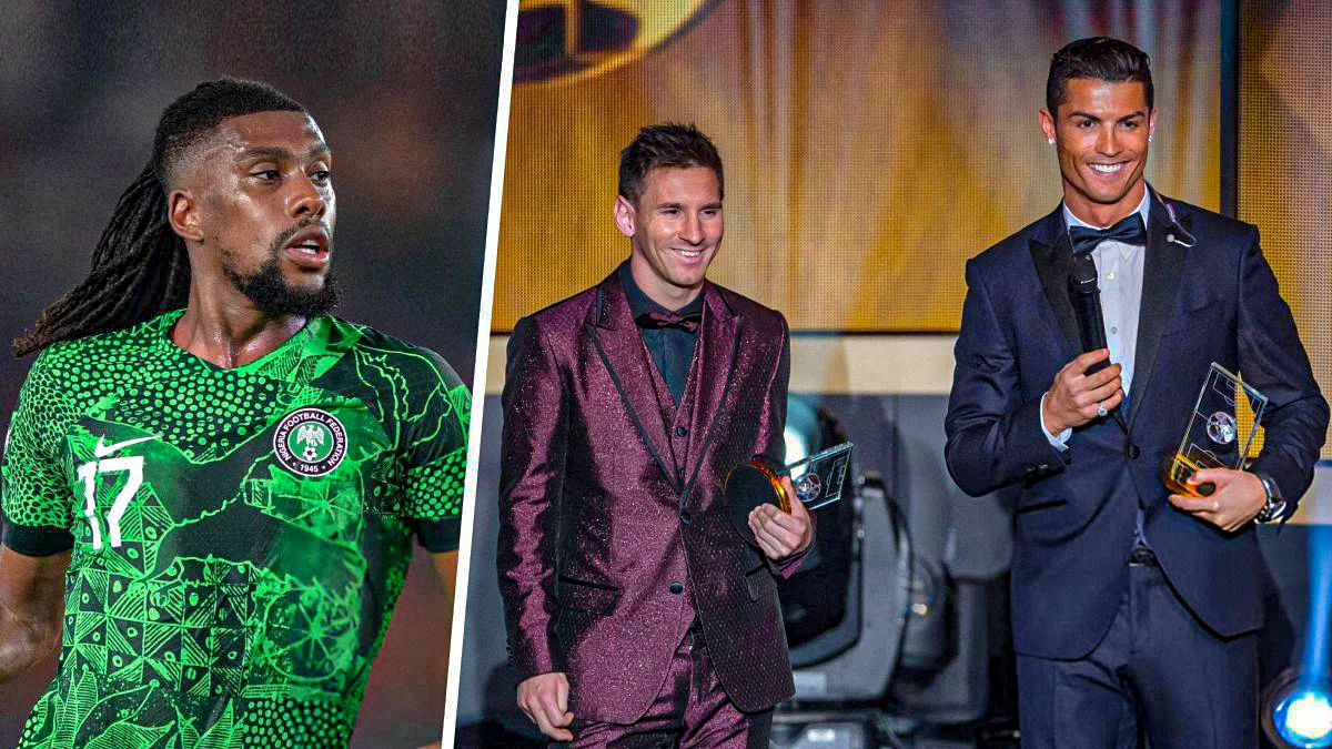 Alex Iwobi - Messi and Ronaldo