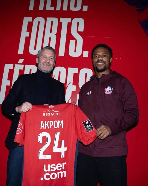 Nigeria-eligible striker Chuba Akpom has completed a loan move from Ajax to French side Lille, with an option to buy at the end of the 2024-25 season, the club announced on Sunday.