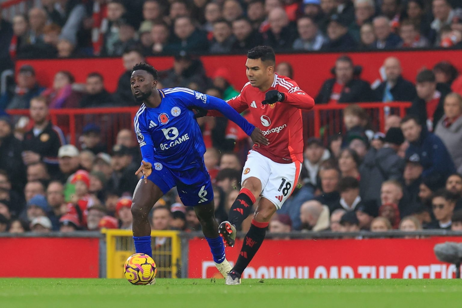 Wilfred Ndidi made a strong return from injury with a commanding display in Leicester City’s FA Cup fourth-round tie against Manchester United