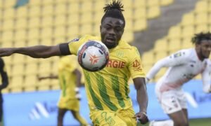 Moses Simon found the net for the 7th time in the Ligue 1, but his efforts were not enough as Nantes suffered a crushing loss to Le Havre.