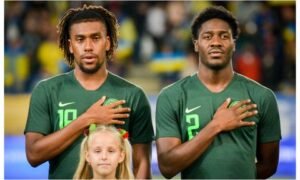 Ola Aina couldn't stop laughing after discovering he would be sharing a bed with teammate Alex Iwobi during Nigeria’s international duty.