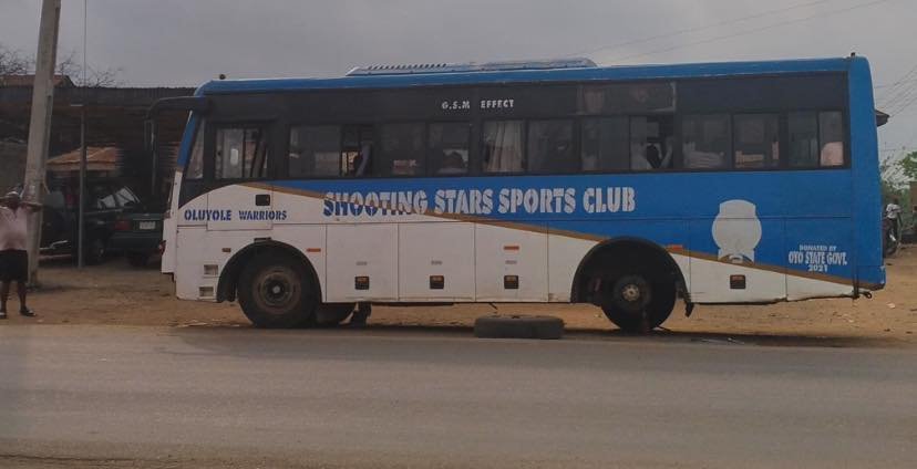 Shooting Stars Sports Club (3SC) is facing a transportation crisis as their team bus broke down multiple times during a journey to Katsina.
