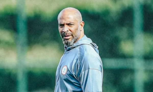 Super Eagles head coach Eric Chelle