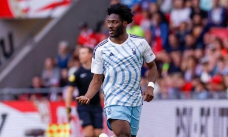 Super Eagles defender Ola Aina market value has soared 42%, rising from €14M to €20M since December, per Transfermarkt.