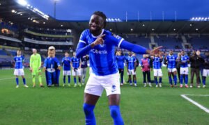 Tolu Arokodare continued his red-hot form, netting his 20th goal of the season to help Genk secure a dominant 4-0 derby victory over Gent.