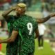 Super Eagles erupted into joyous celebrations in their dressing room after securing a historic 2-0 victory over Rwanda in Kigali.