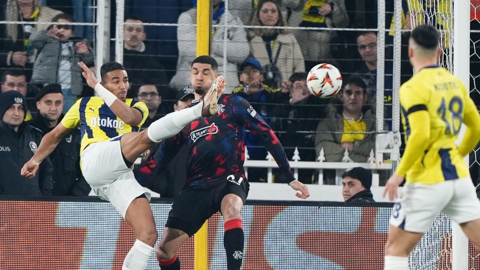 Cyriel Dessers delivered a top performance in Rangers victory over Mourinho's Fenerbahce in the first leg of their Europa League clash