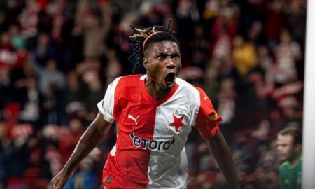 Lyon is closing in on Super Eagles defender Igoh Ogbu with salary reportedly agreed, only negotiations with Slavia Prague remaining.