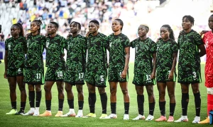 Super Falcons head coach Justine Madugu names a star-studded squad for WAFCON 2024 in Morocco, including Oshoala, Ajibade, and Nnadozie.