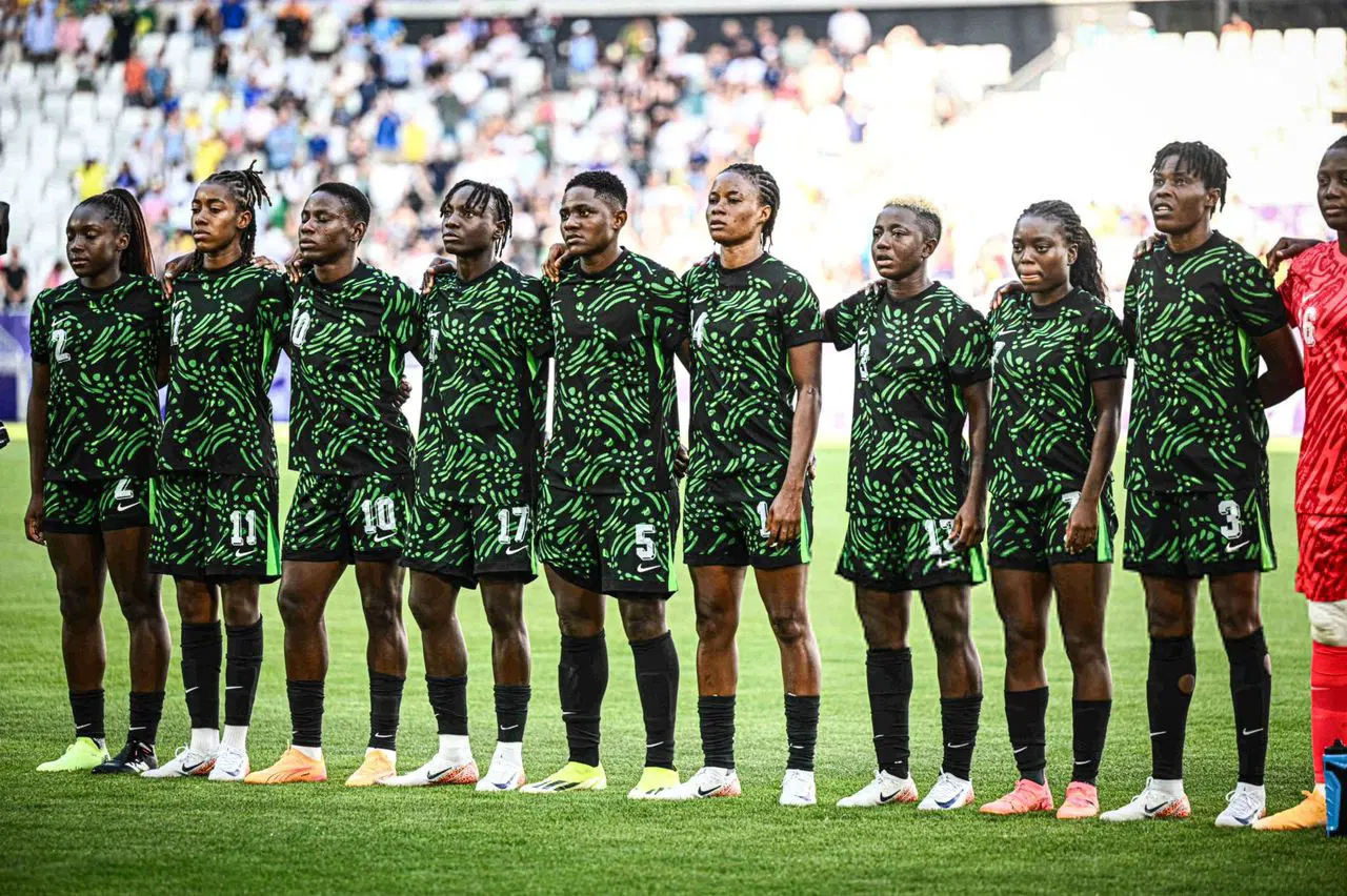 Super Falcons head coach Justine Madugu names a star-studded squad for WAFCON 2024 in Morocco, including Oshoala, Ajibade, and Nnadozie.