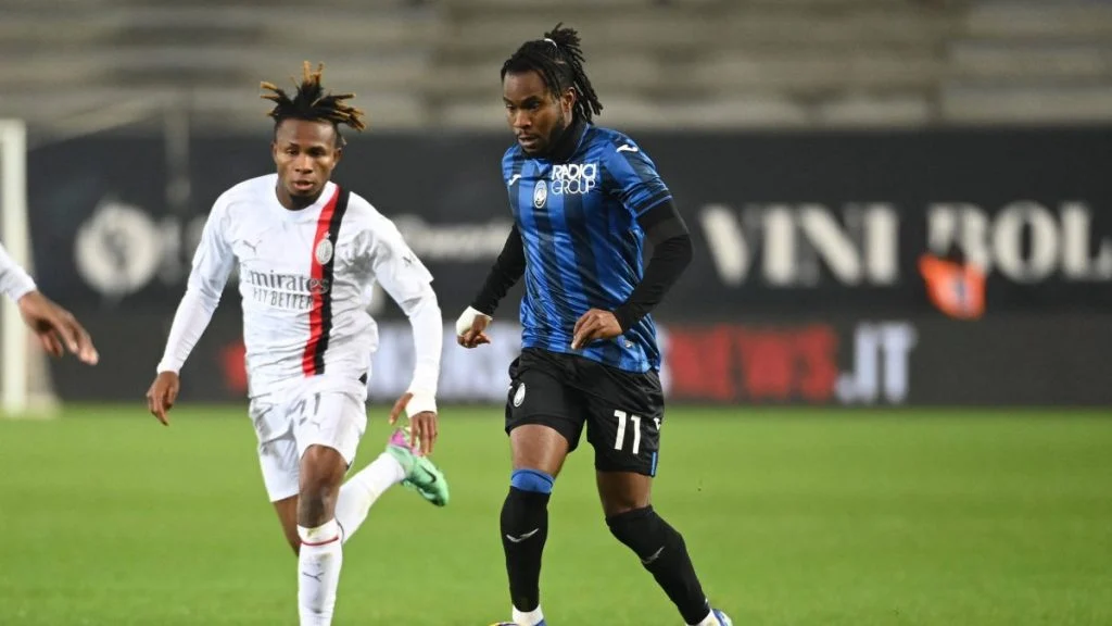 In a thrilling Serie A clash, Ademola Lookman helped Atalanta Secure a win over AC Milan, with Samuel Chukwueze making a late cameo.