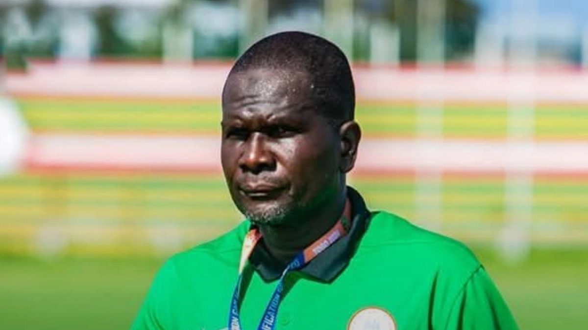 Flying Eagles coach Aliyu Zubairu