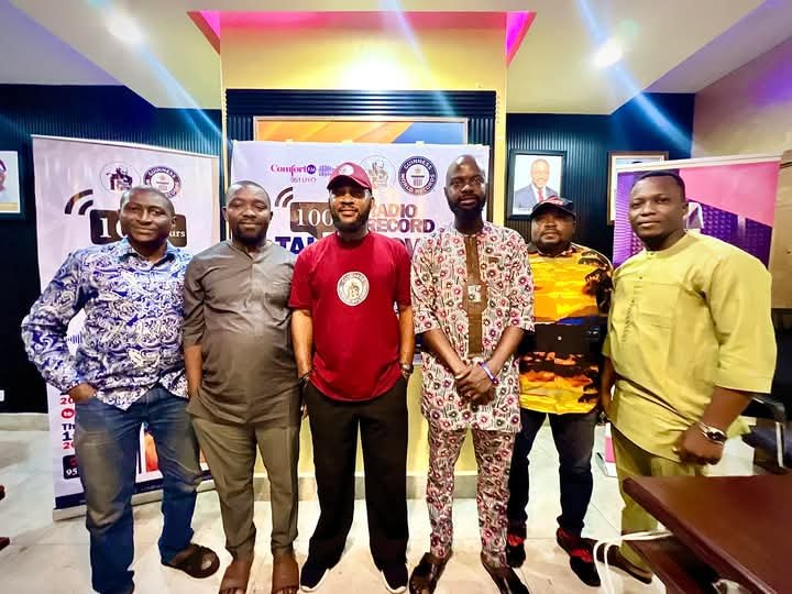 Mighty George calls on Nigerians to support his bold 100-hour non-stop radio talk show marathon, aiming to set a new Guinness World Record.