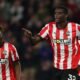 Super Eagles and Southampton striker Paul Onuachu was on target in his side’s 1-1 draw with Crystal Palace at St. Mary’s Stadium.