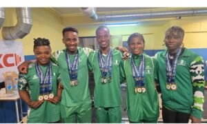 Nigeria’s weightlifting team dominates the African Senior Weightlifting Championship in Mauritius, securing 15 medals including 10 golds.