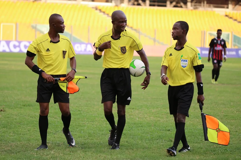 Ghana's referees and match commissioners suspend their participation in the 2024/2025 Premier League season due to a 21-week delay by GFA