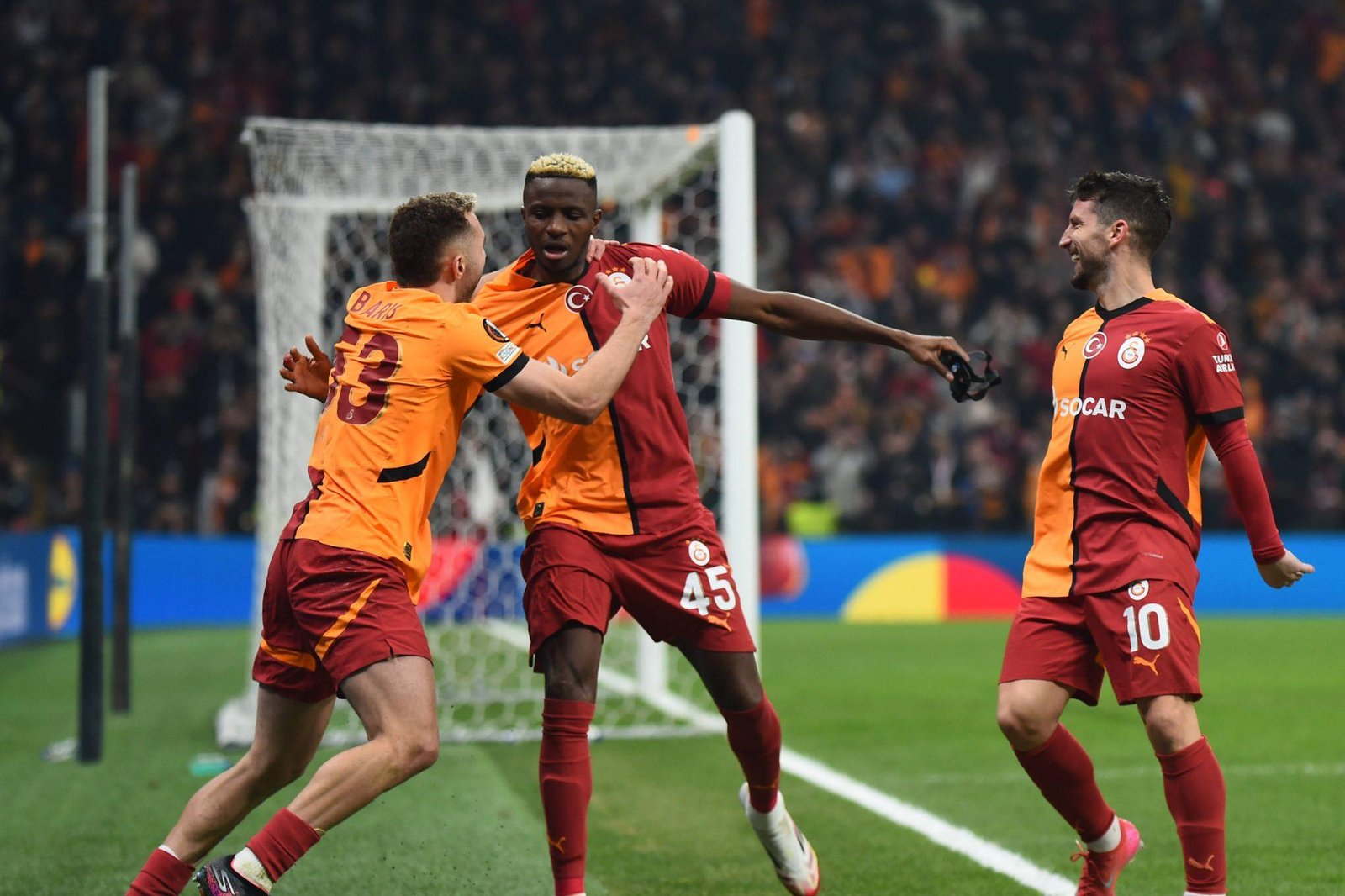 Osimhen has 28 goals and 5 assist in 32 games for Galatasaray. Photo Credit: X