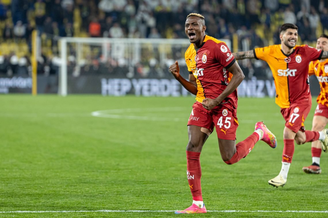 Super Eagles striker Victor Osimhen delivered a standout performance as Galatasaray booked their spot in the Turkish Cup final.