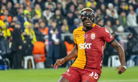 Super Eagles striker Victor Osimhen refutes rumors of £400k-a-week wage demands amid growing interest from Manchester United.