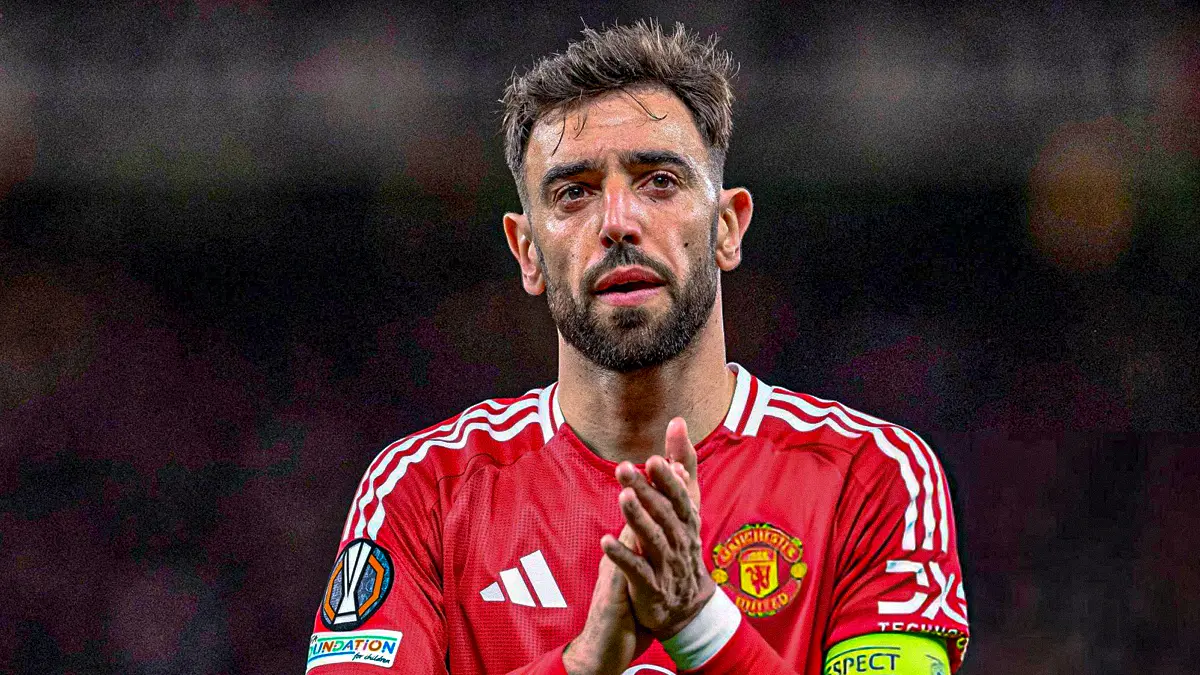 Manchester United captain Bruno Fernandes