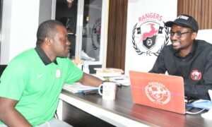 Rangers GM Amobi Ezeaku outlines reforms, global ambitions, Fidelis Ilechukwu’s future as the club rebuilds after a turbulent NPFL season.