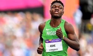 Favour Ashe alleges sabotage after his controversial disqualification from the 100m final at the 2024 Gateway Games over a missing bib number