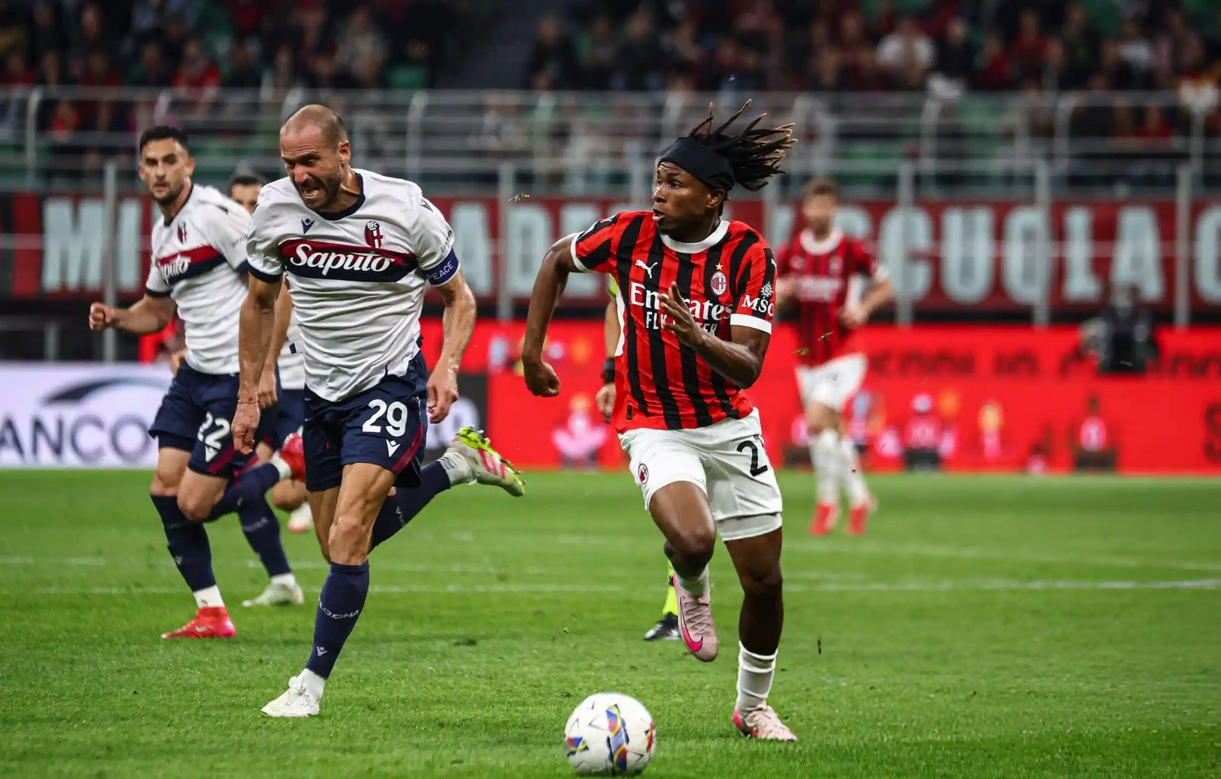 Samuel Chukwueze came off the bench to provide spark AC Milan comeback win over Bologna, impressing ahead of the Coppa Italia final.