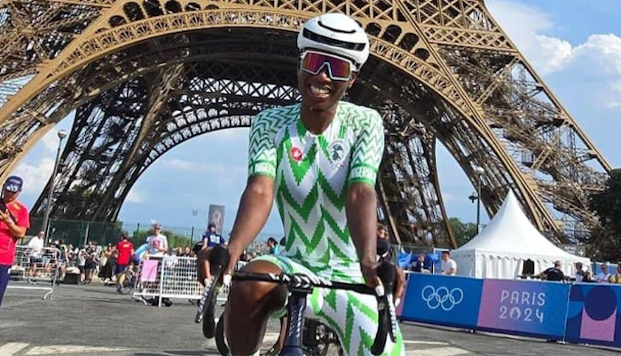 17-year-old Edo cyclist Osaretin Godwin stuns Olympian Ese Ukpeseraye to win gold in the 200m Sprint at Gateway Games 2024