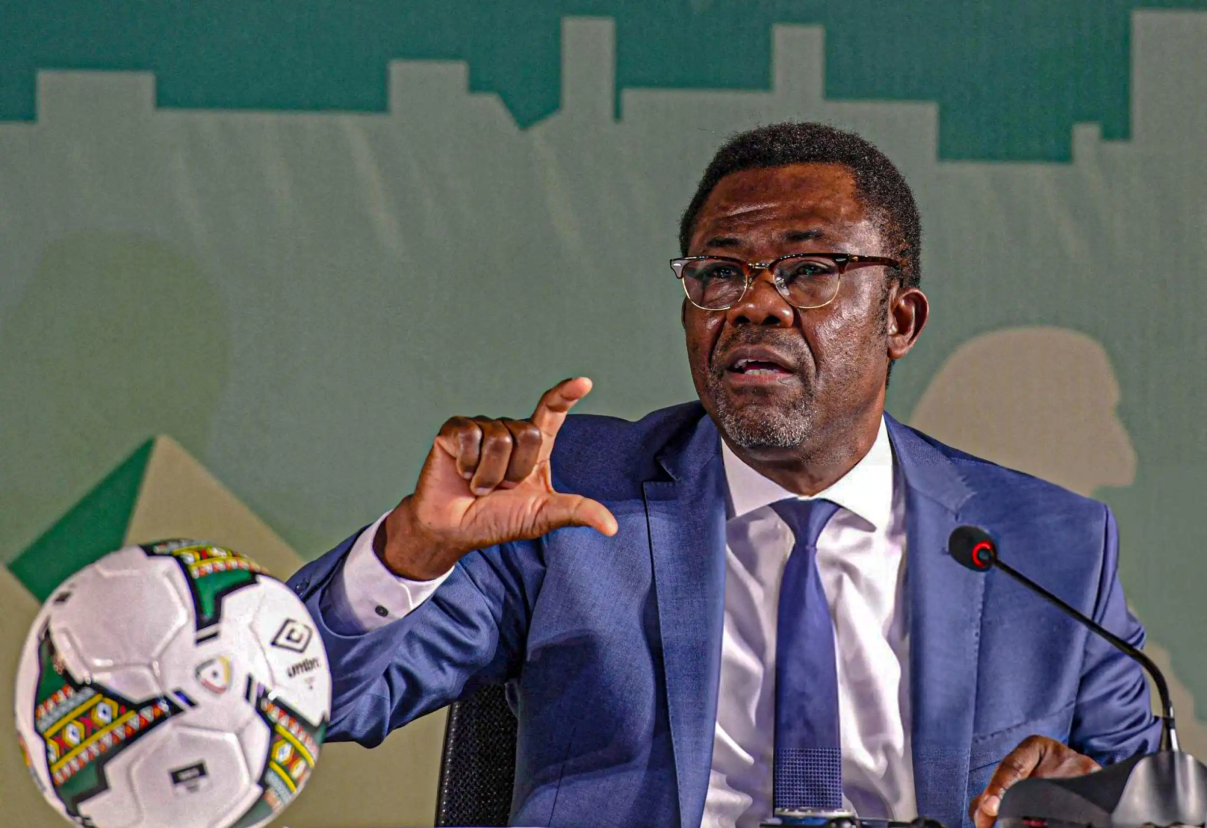 CAF General-Secretary Veron Mosengo-Omba