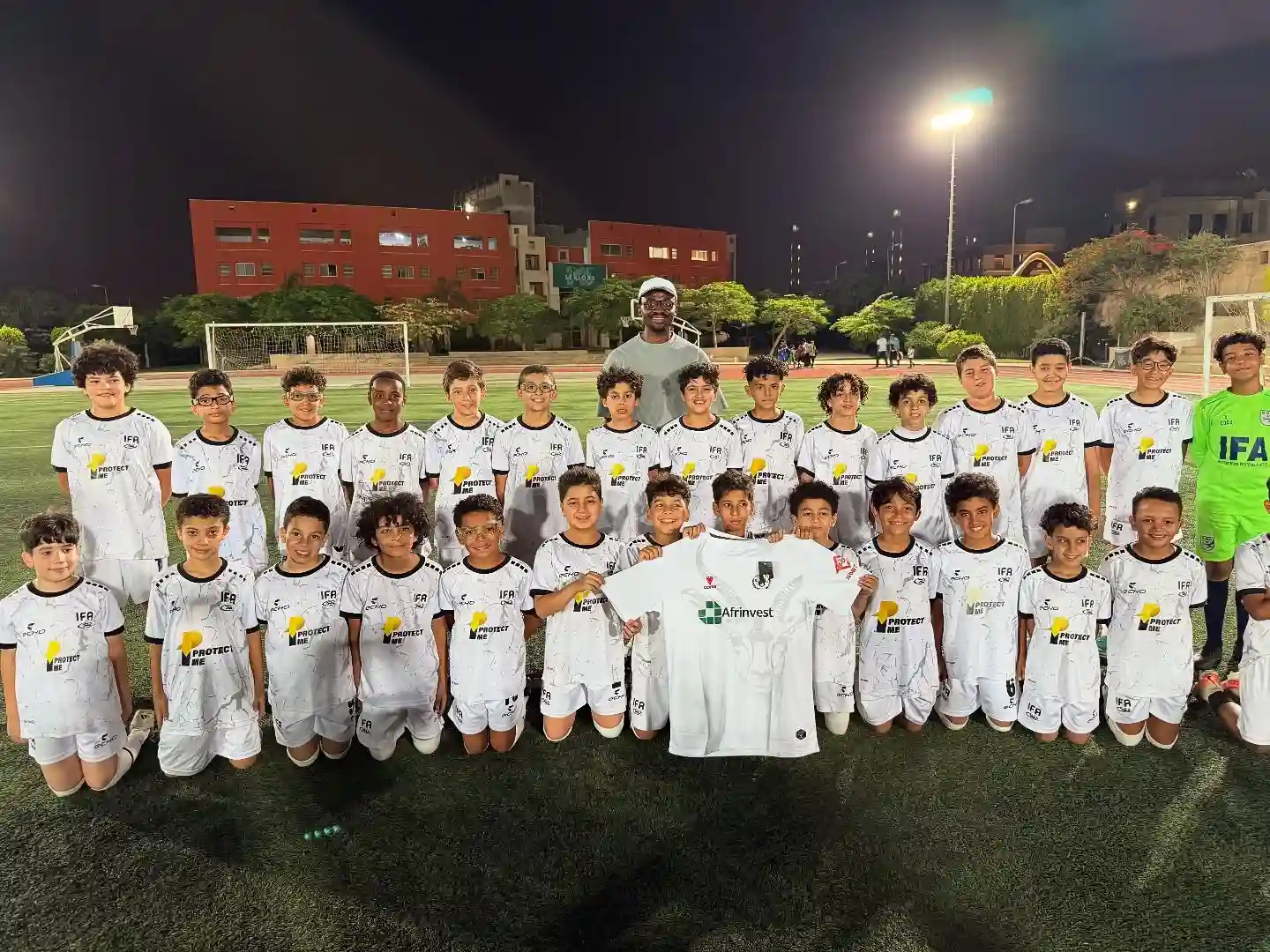 Rangers Int'l CEO Amobi Ezeaku visits IFA Egypt to strengthen global partnerships and expand the club’s grassroots development strategy.