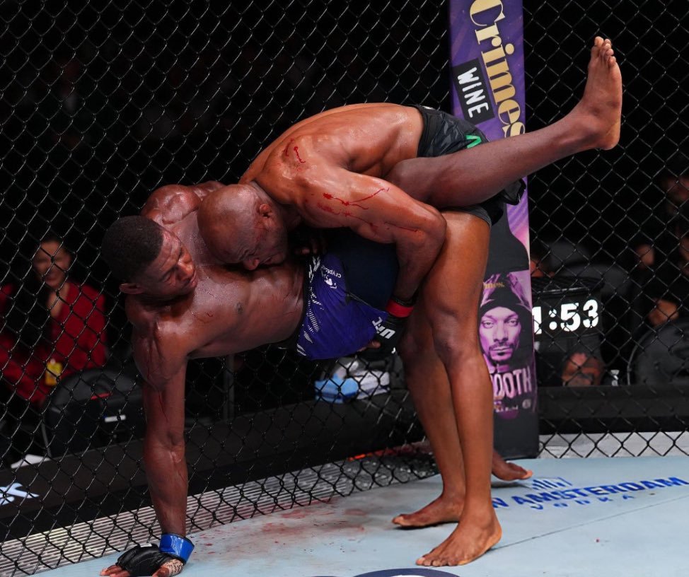 Former UFC welterweight champion Kamaru Usman snapped a three-fight losing streak with a unanimous decision win over Joaquin Buckley at UFC