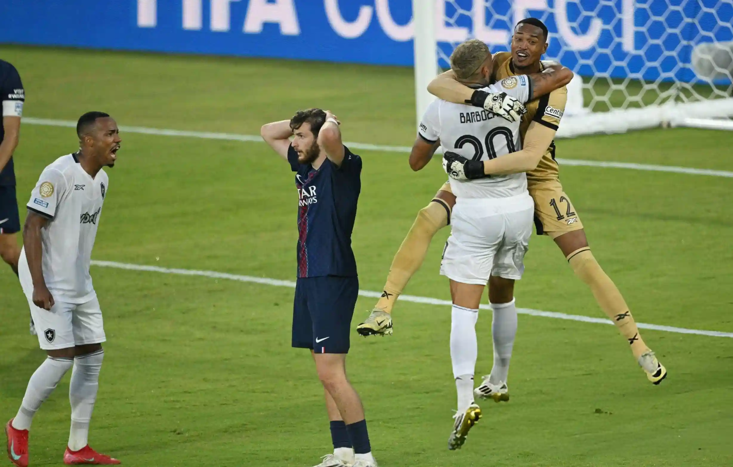 Botafogo stunned UCL winners Paris Saint-Germain at the Club World Cup with Igor Jesus scoring the winner in front of 53,699 fans.