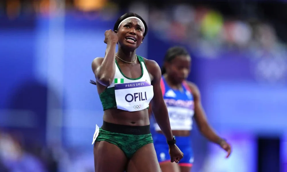 Nigeria’s Athletics Federation says it is devastated by reports linking star sprinter Favour Ofili with a nationality switch.