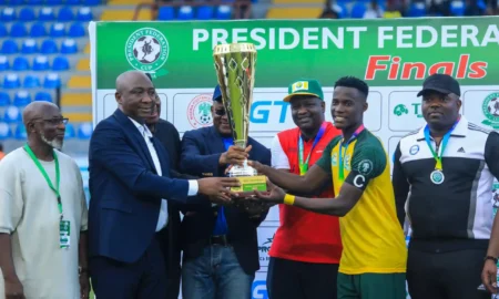 Mobolaji Johnson Arena in Lagos confirmed as host of 2025 President's Federation Cup final. Abakaliki FC face Kwara United.