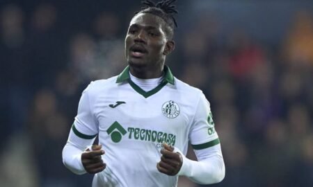 Super Eagles midfielder Christantus Uche is attracting interest from Sunderland, Leeds, and Brentford after a standout season in La Liga.