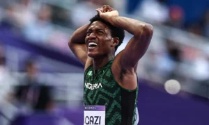 Samuel Ogazi became the first Nigerian in 26 years to win the NCAA 400m title, delivering a dominant performance in Eugene, Oregon.