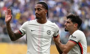 Joao Pedro scored twice on his full debut as Chelsea defeated Fluminense to reach the FIFA Club World Cup final.