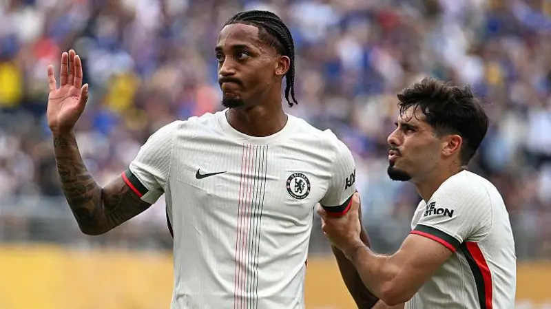 Joao Pedro scored twice on his full debut as Chelsea defeated Fluminense to reach the FIFA Club World Cup final.