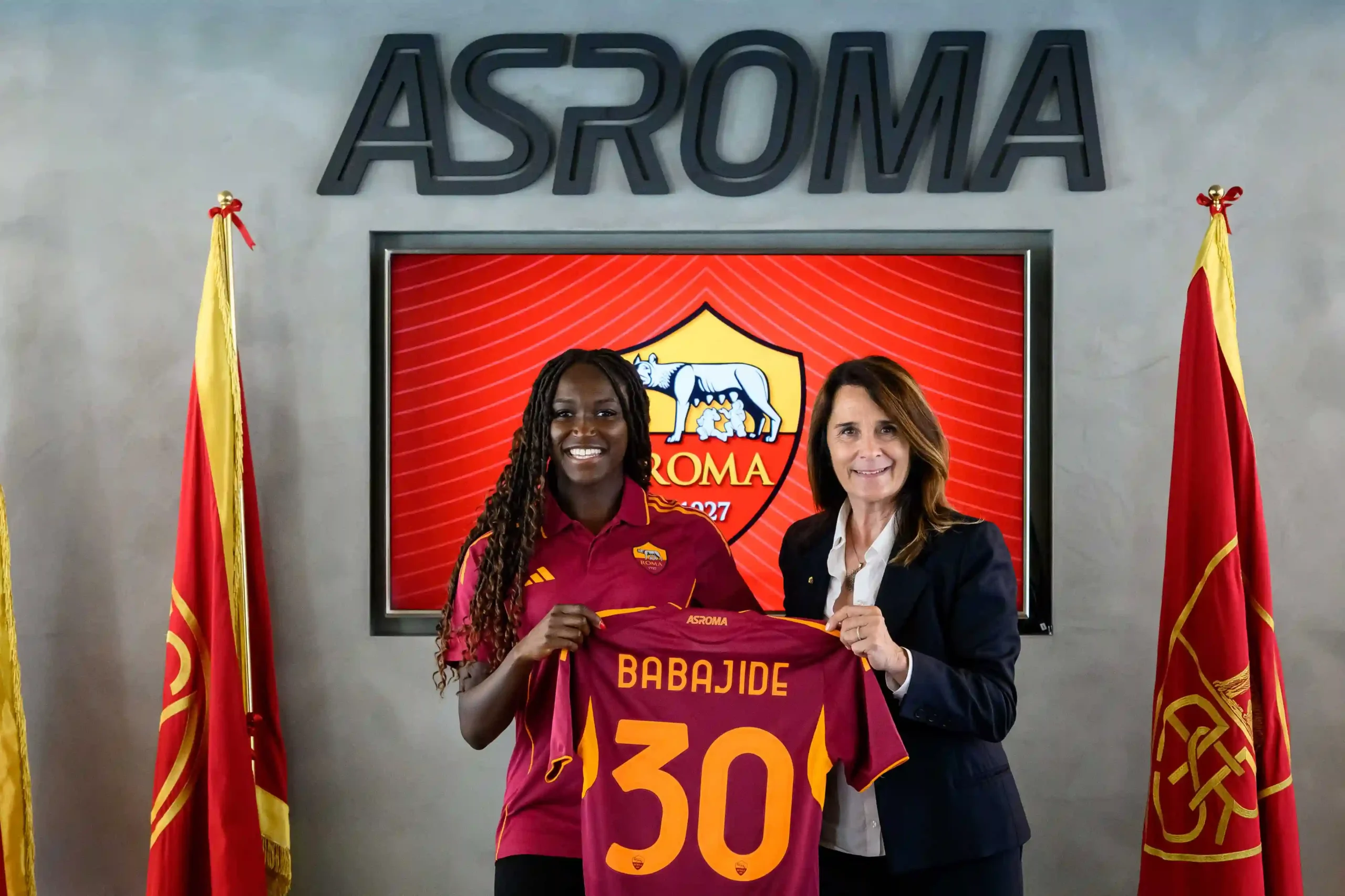 AS Roma sign Super Falcons winger Rinsola Babajide after her impressive season in Spain’s Liga F with Tenerife.