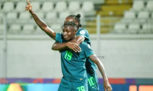Justine Maduga blames complacency and Botswana’s hunger for Nigeria’s struggles, as the Super Falcons seal WAFCON quarter-final spot.