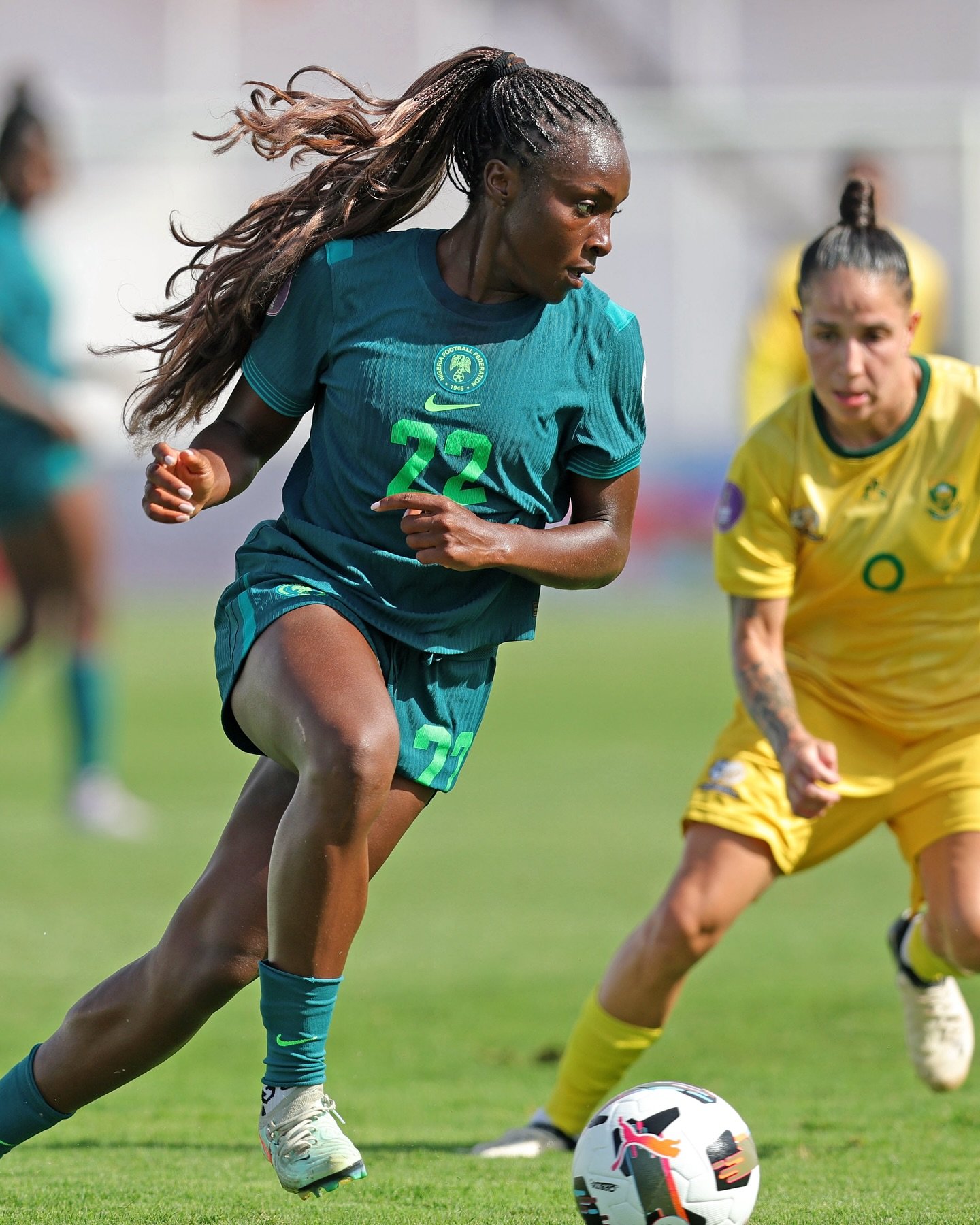 Michelle Alozie shares her pride after scoring the winner in Nigeria’s triumph over South Africa to reach the WAFCON 2024 final.