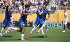 Cole Palmer struck twice and Joao Pedro added a third as Chelsea stunned PSG to win the FIFA Club World Cup in New York.