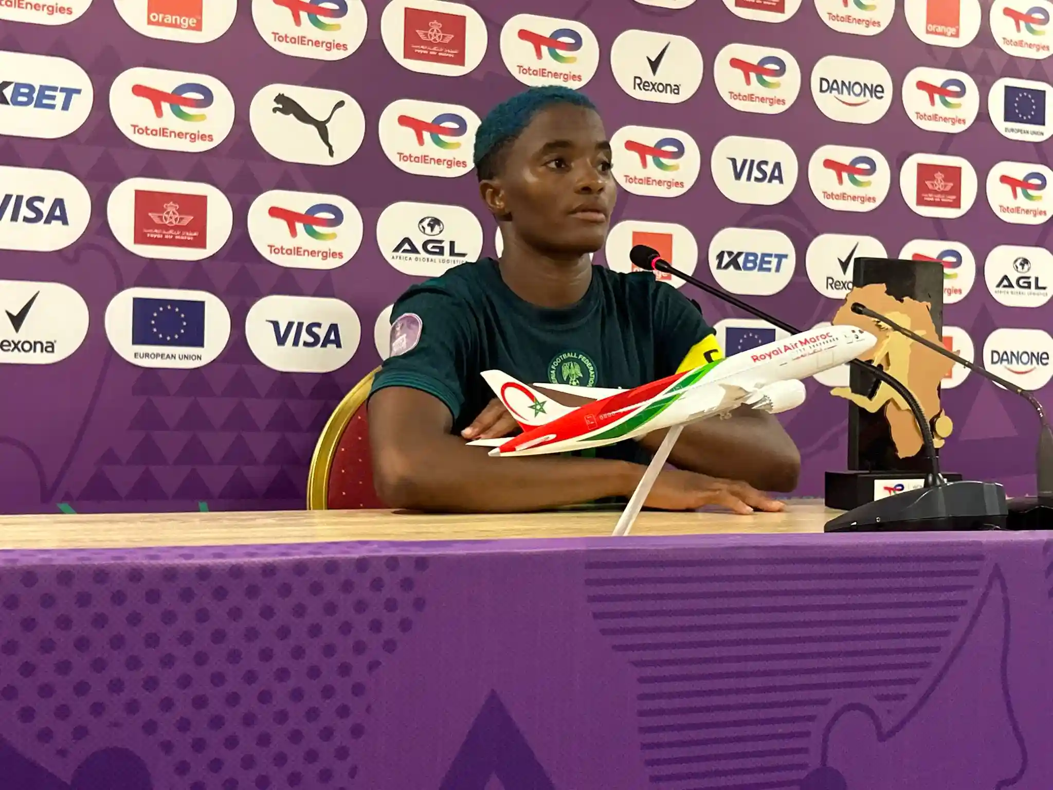 Super Falcons captain Rasheedat Ajibade says Zambia’s pre-match comments motivated Nigeria’s big win in the WAFCON 2024 quarter-final.